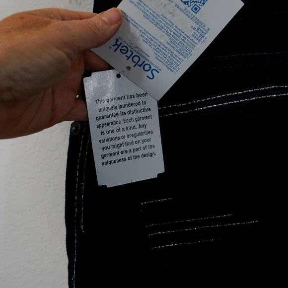 CRUEL DENIM Blake Jean 25/0 Dark Low Slim Boot NWT - Picture 5 of 8